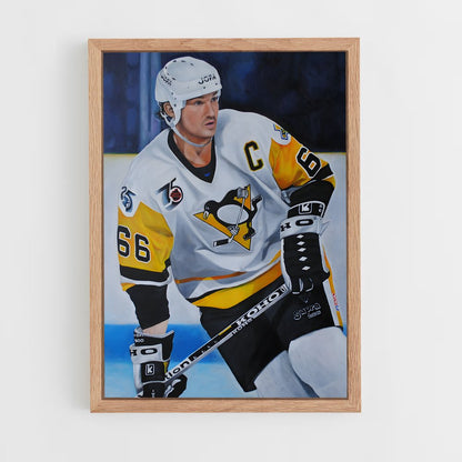 ap-mario lemieux-3 cadre Bois clair