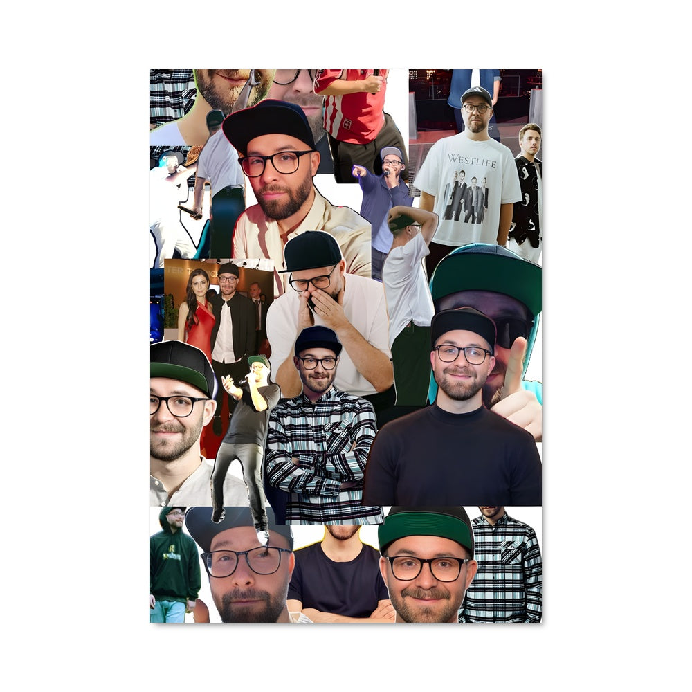 Poster Chapeaux et Lunettes