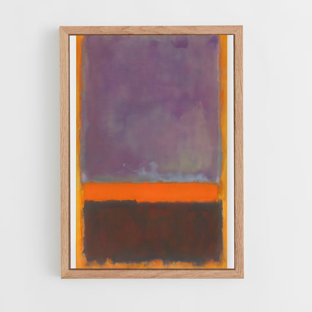 ap-mark rothko-4 cadre Bois clair