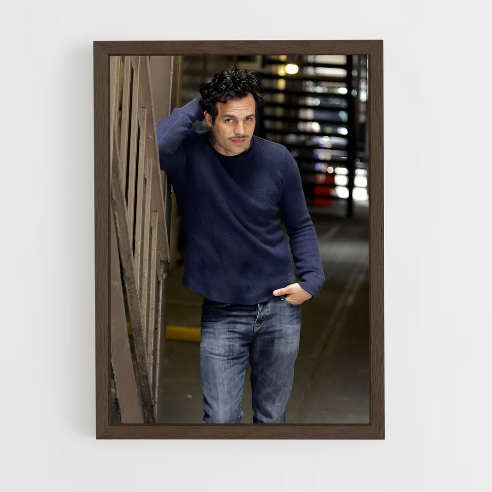 ap-mark ruffalo-7 cadre Bois foncé