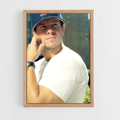 ap-mark wahlberg-11 cadre Bois clair