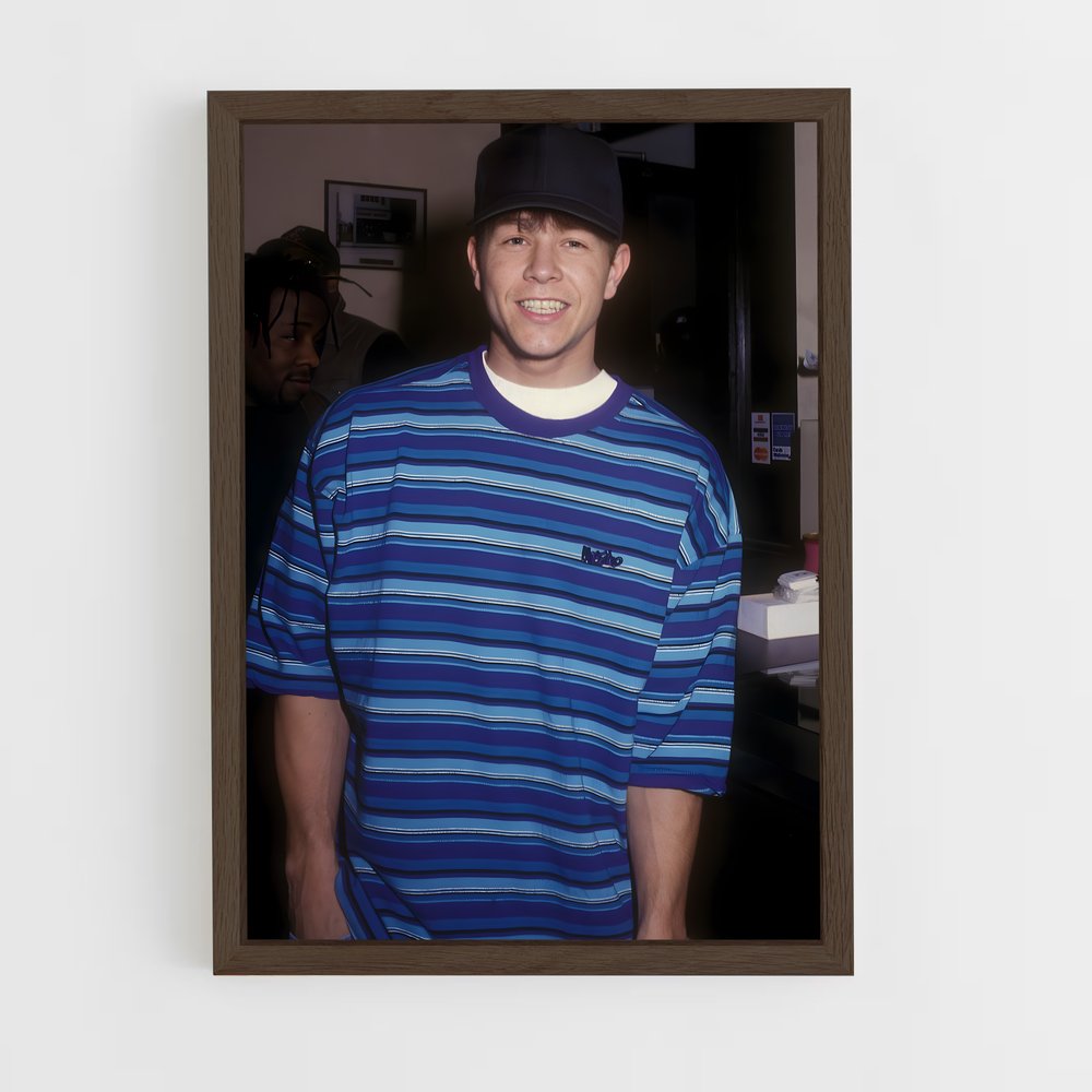 ap-mark wahlberg-9 cadre Bois foncé