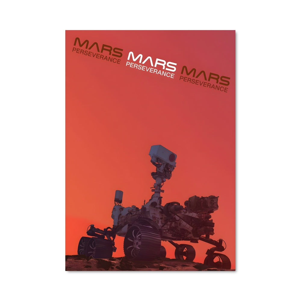 Poster Sur les Traces de Perseverance