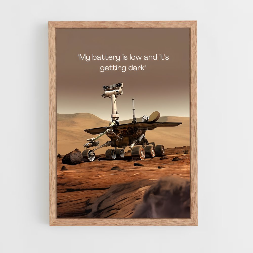 ap-mars rover-2 cadre Bois clair
