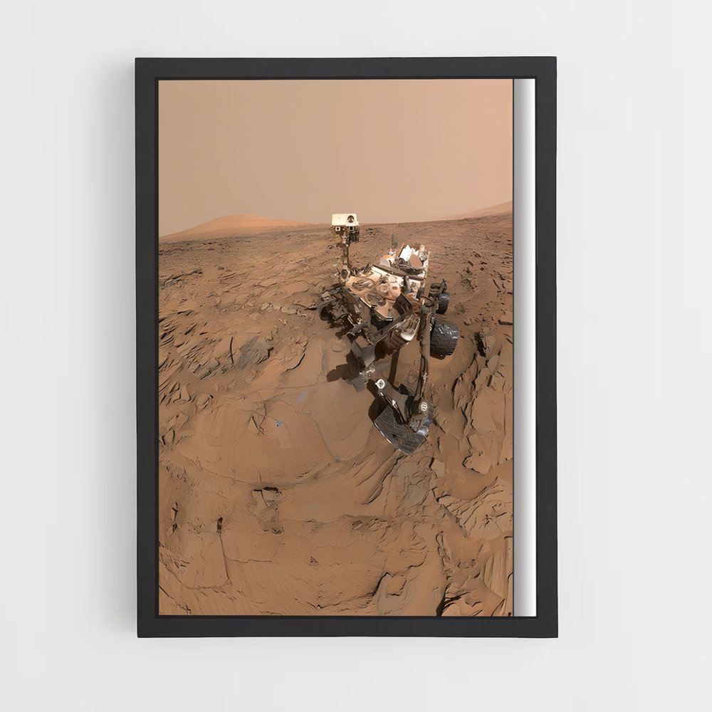 ap-mars rover curiosity-1 cadre Noir