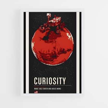 ap-mars rover curiosity-2 cadre Blanc