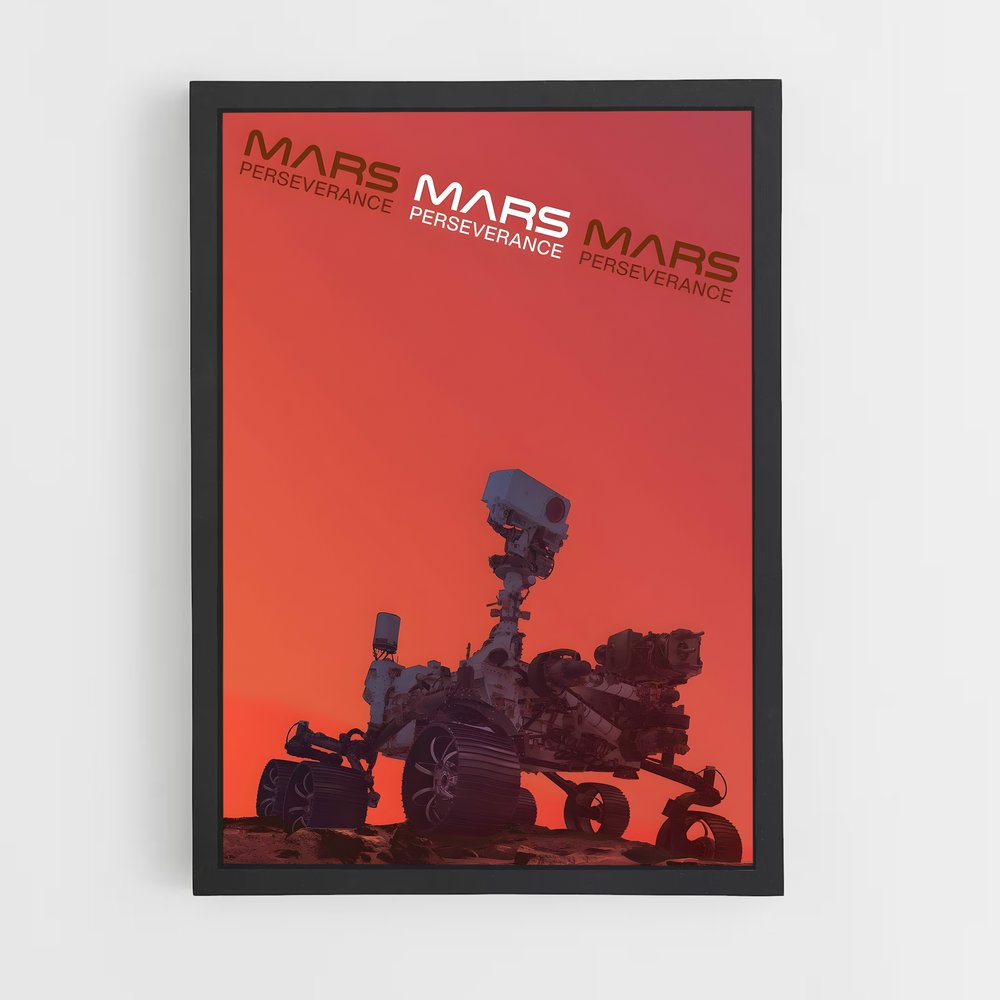 ap-mars rover perseverance-1 cadre Noir