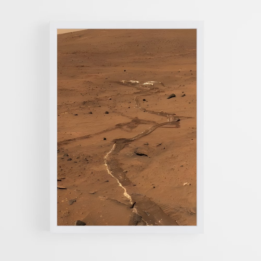 ap-mars surface-6 cadre Blanc