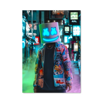Poster Le Masque de Marshmello