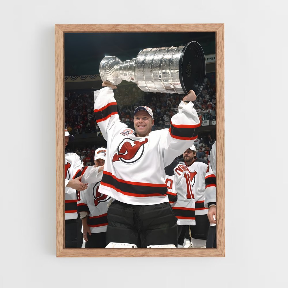 ap-martin brodeur-1 cadre Bois clair