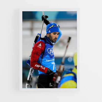 ap-martin fourcade-10 cadre Blanc