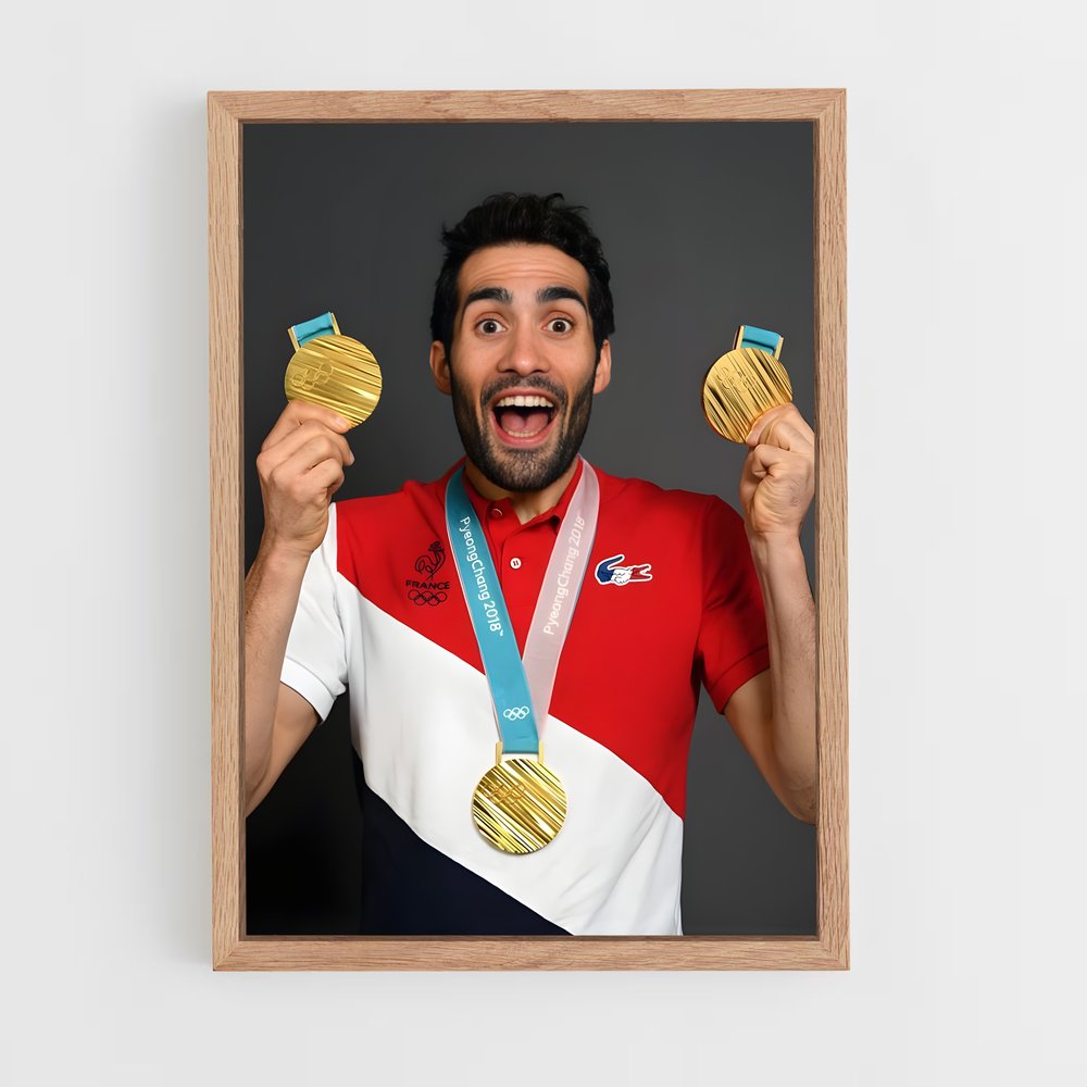 ap-martin fourcade-6 cadre Bois clair