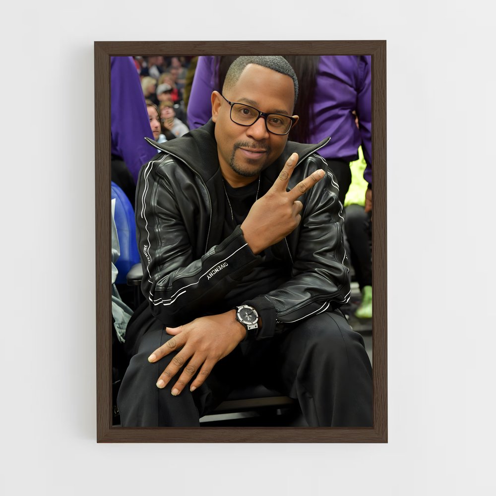 ap-martin lawrence-2 cadre Bois foncé