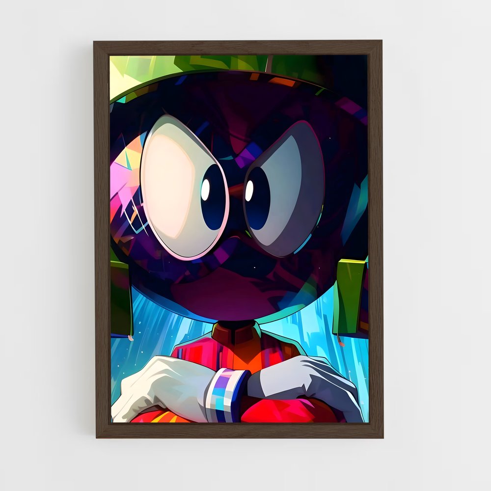 ap-marvin the martian-6 cadre Bois foncé