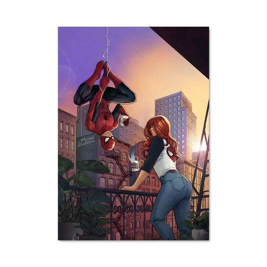 Poster Spider-Gwen et l'Araignée