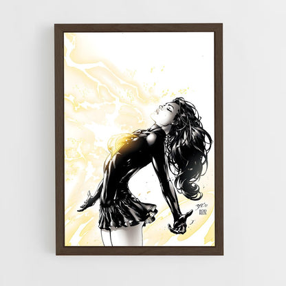 ap-mary marvel-3 cadre Bois foncé