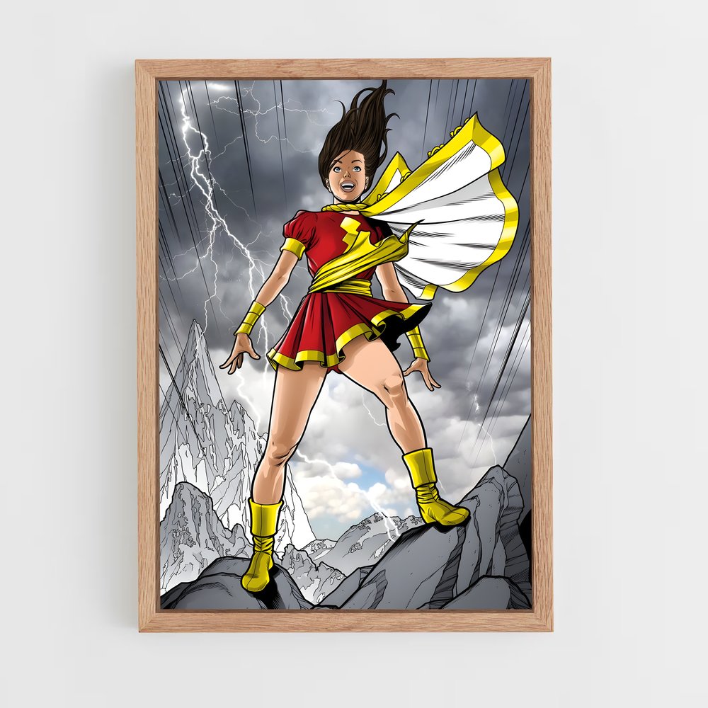 ap-mary marvel-4 cadre Bois clair
