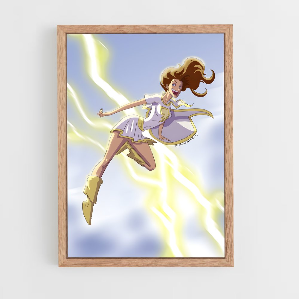 ap-mary marvel-7 cadre Bois clair