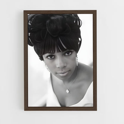 ap-mary wilson-7 cadre Bois foncé