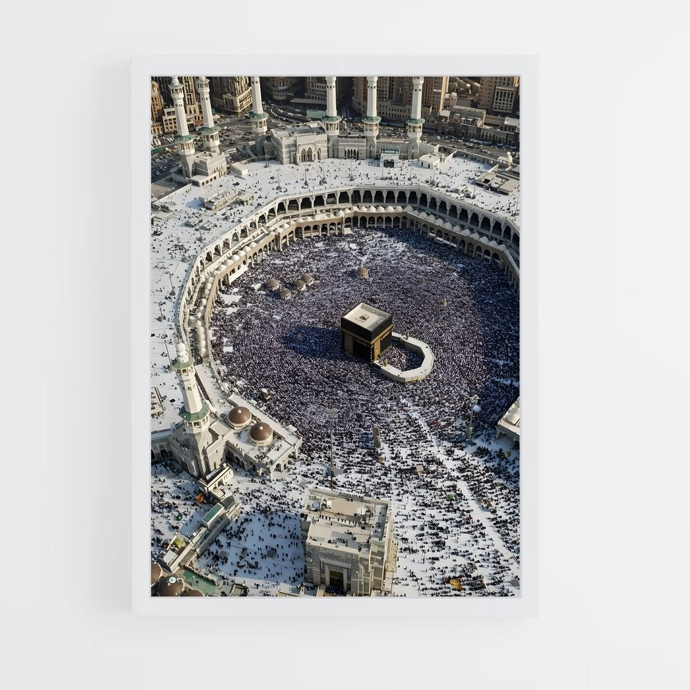 ap-masjid al haram-4 cadre Blanc