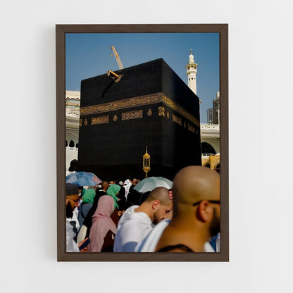 ap-masjid al haram-8 cadre Bois foncé