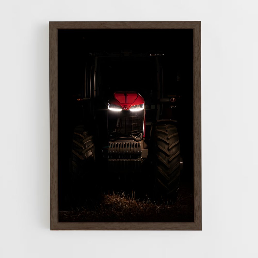 ap-massey ferguson-1 cadre Bois foncé