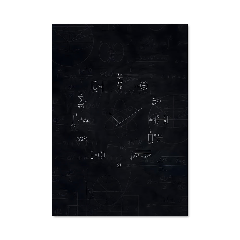 Poster Formules en Folie