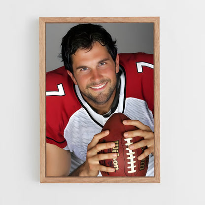 ap-matt leinart-1 cadre Bois clair