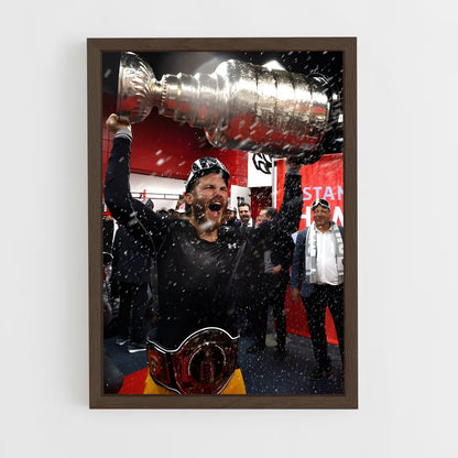 ap-matthew tkachuk-5 cadre Bois foncé