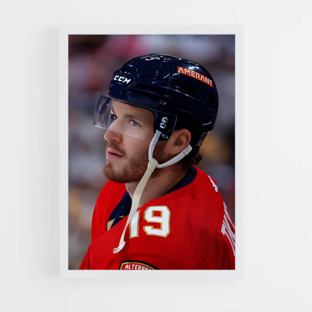 ap-matthew tkachuk-7 cadre Blanc