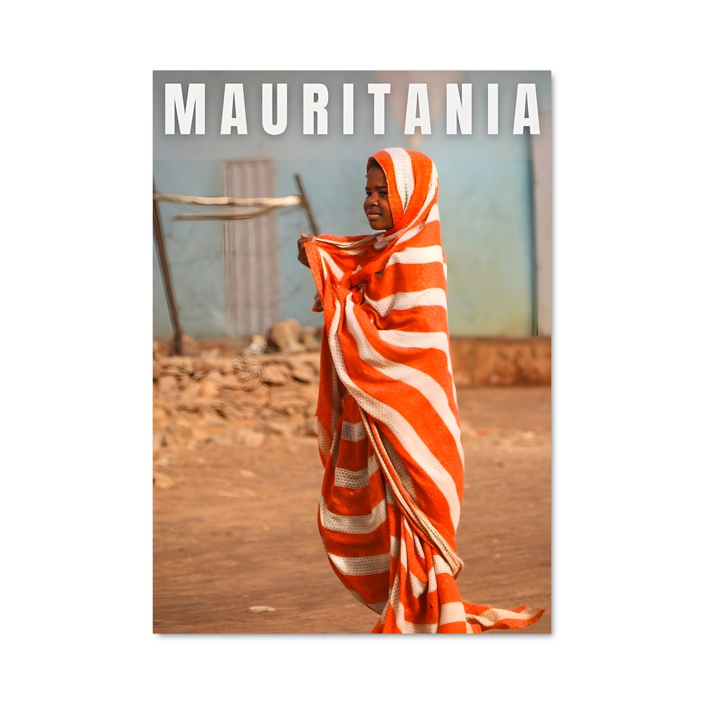 Poster Couleurs de Mauritanie