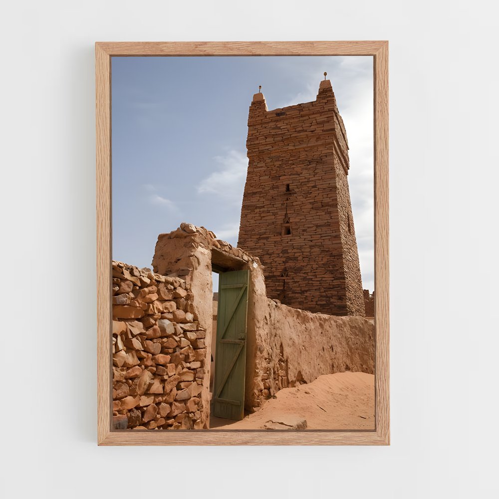 ap-mauritania-3 cadre Bois clair