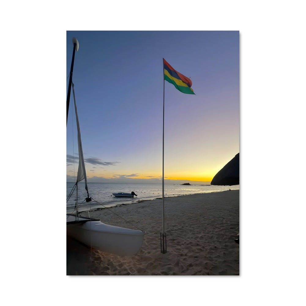 Poster Vagues Mauriciennes