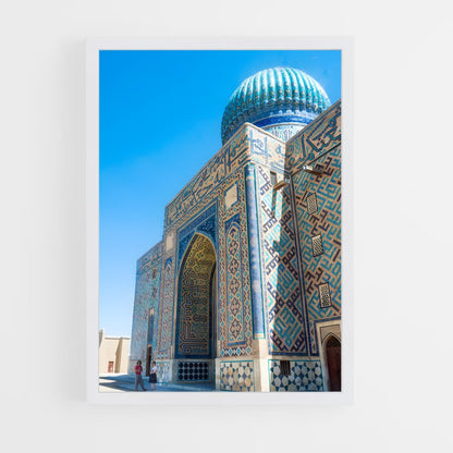 ap-mausoleum of khoja ahmed yasawi-1 cadre Blanc