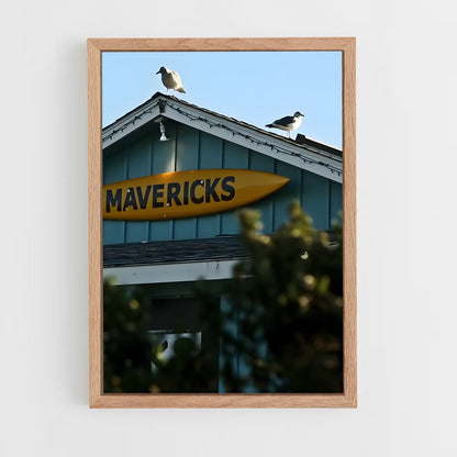 ap-mavericks california-2 cadre Bois clair