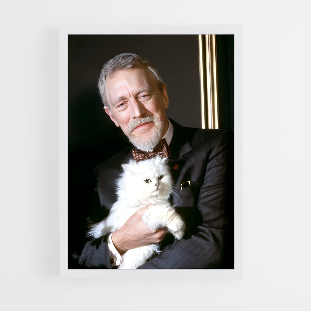 ap-max von sydow-4 cadre Blanc