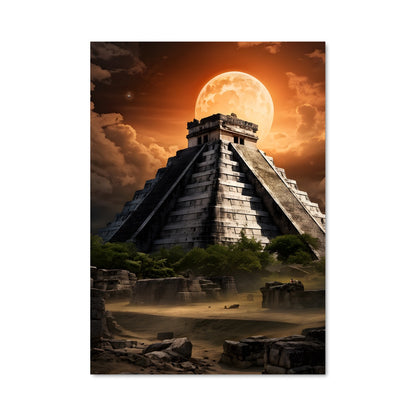 Poster Lune Maya