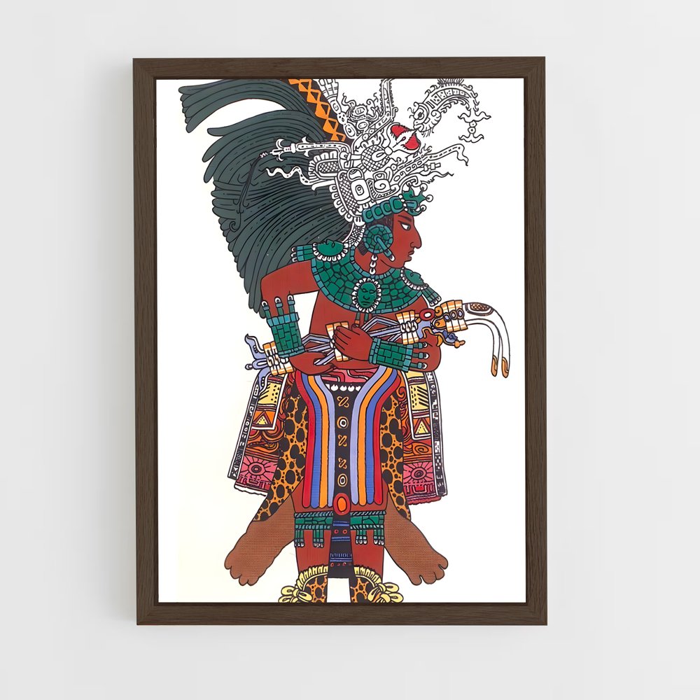 ap-maya mythology-1 cadre Bois foncé