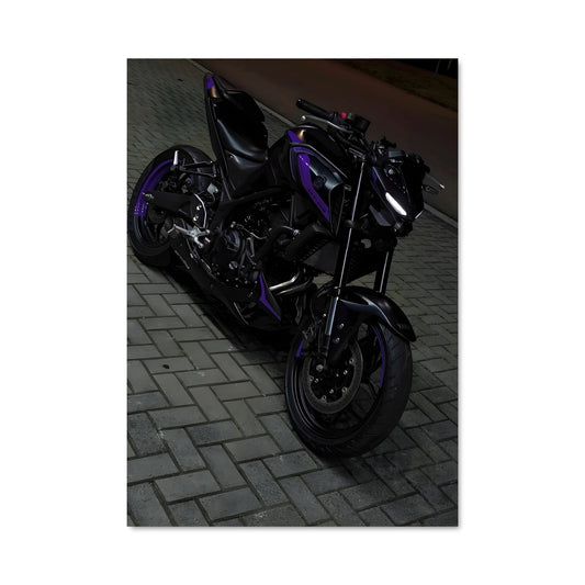 Poster Nuit de Moteur