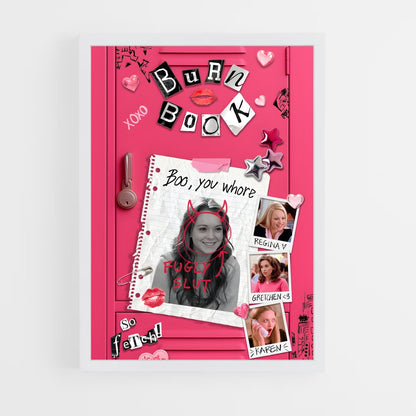 ap-mean girls-3 cadre Blanc
