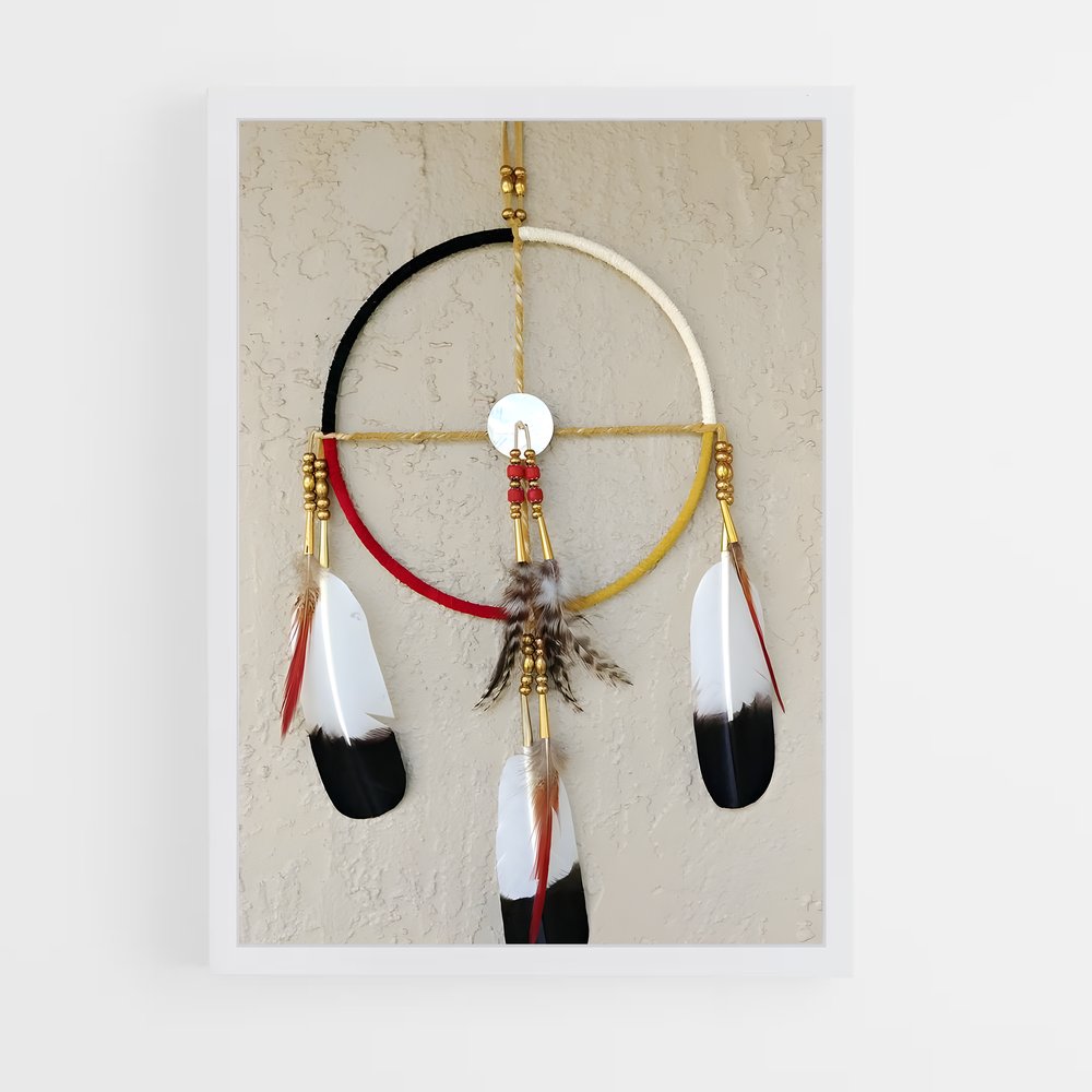 ap-medicine wheel-2 cadre Blanc