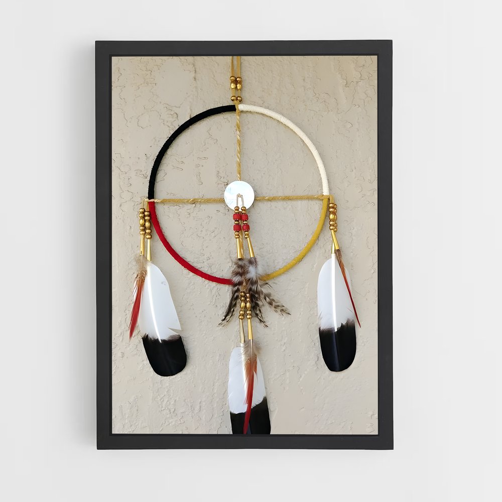 ap-medicine wheel-2 cadre Noir