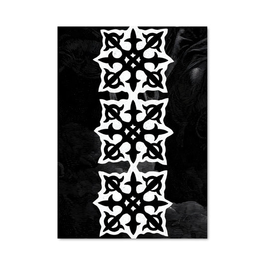 Poster Motifs Médiévaux