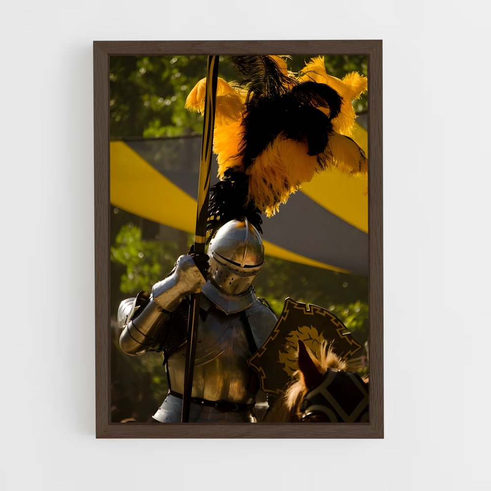 ap-medieval knights-4 cadre Bois foncé