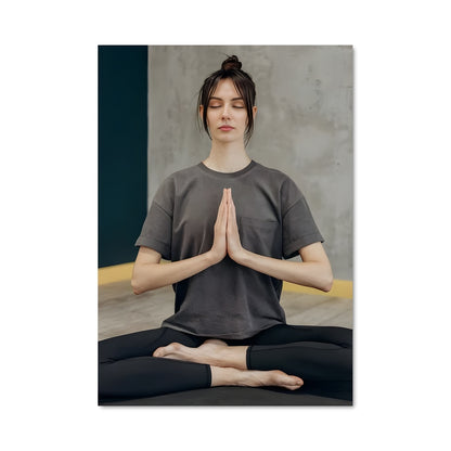 Poster Meditation pose 19194