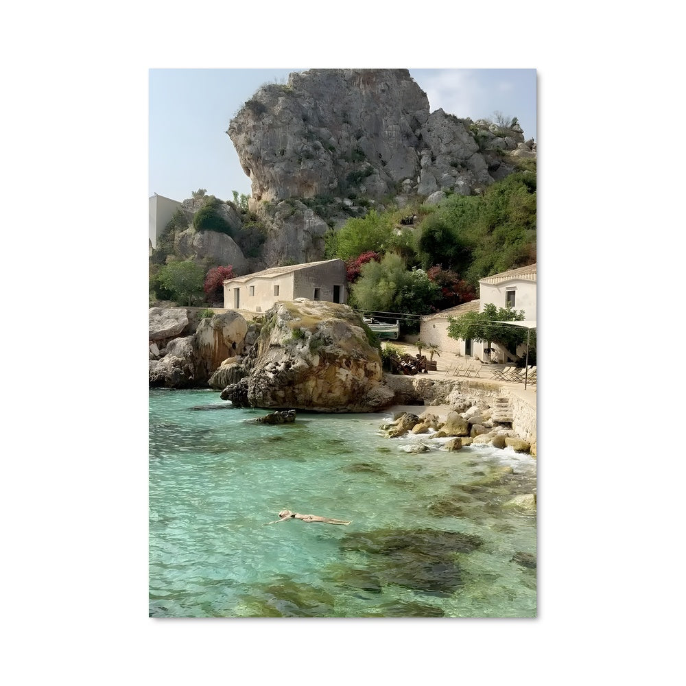 Poster Mediterranean sea 97287