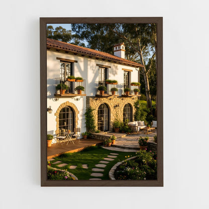 ap-mediterranean architecture-14 cadre Bois foncé