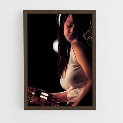 ap-meg white-5 cadre Bois foncé