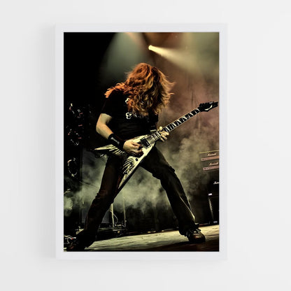 ap-megadeth-1 cadre Blanc