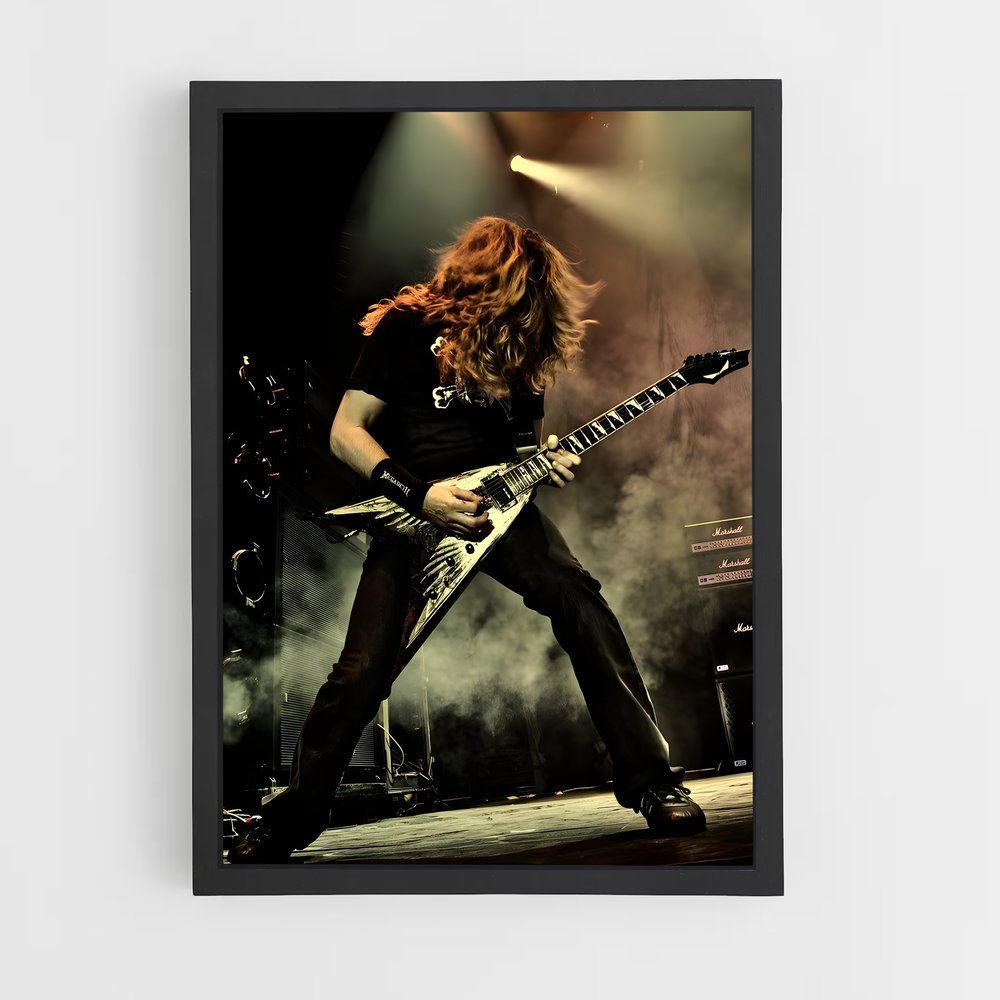 ap-megadeth-1 cadre Noir